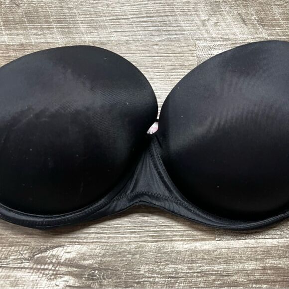 Victoria’s Secret PINK Wear Everywhere Multi-Way Push-Up Strapless Bra Size 32DD - Picture 2 of 6